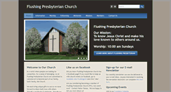 Desktop Screenshot of flushingpres.org
