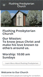 Mobile Screenshot of flushingpres.org